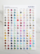 Aurora Flatbacks Rhinestones 3SS