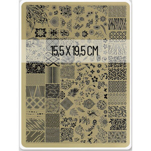 Studio Glam Stempelplaat XXL