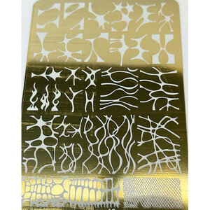 Studio Glam Stempelplaat 01