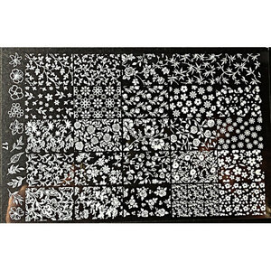 Studio Glam Stempelplaat 04