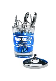 BARBICIDE MANICURE GLAASJE