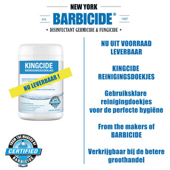 Barbicide Hygiene Doekjes 120 St.