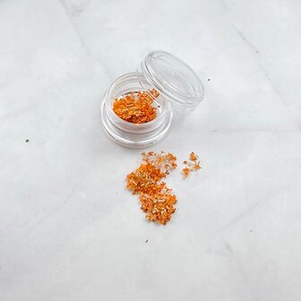 Nail Art Flowers - Orange