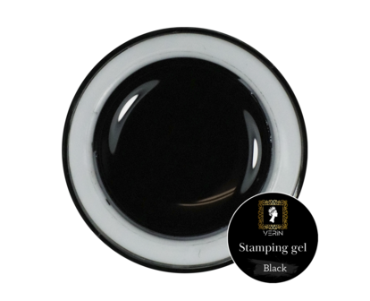 Verin Stamping Gel - Black