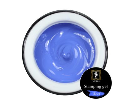 Verin Stamping Gel Blue