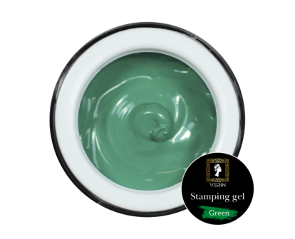 Verin Stamping Gel Green