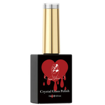 Studio Glam Crystal Glass polish Rood