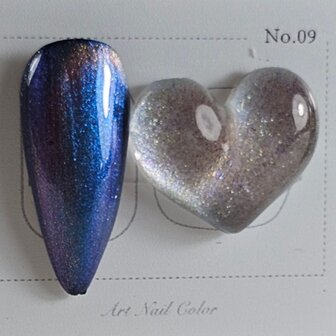 Studio GLAM Twilight Cat-Eye 09 &ndash; Lichtblauw/Roze