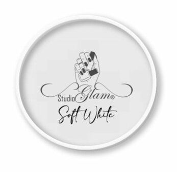 Studio Glam Acrylpoeder Soft White - 50gr