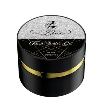 Studio Glam Flash spidergel (zilver) HEMA/TPO vrij