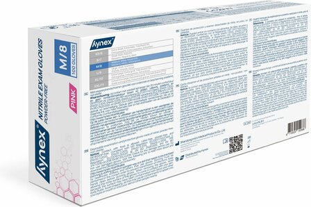 Nitril Handschoenen &ndash; Roze - Maat S