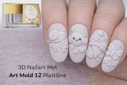Studio Glam Art Mold 12 (White)