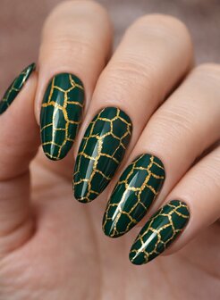 Studio Glam Crackle base polish GOUD