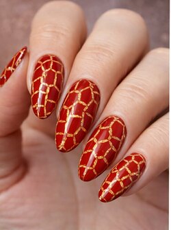 Studio Glam Crackle base polish GOUD