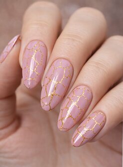 Studio Glam Crackle base polish GOUD