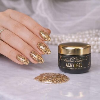 Studio Glam Acrylgel &ndash; Gold Finger - 50 gram