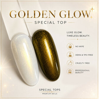 Studio Glam Golden GLOW top