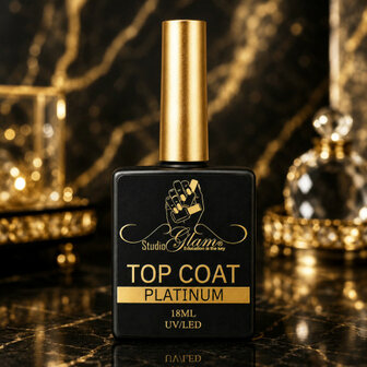 Studio GLAM Platinum top- 18ML