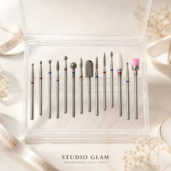 14-delige Manicure Bit Set &ndash; Complete Set voor de Nagelfrees