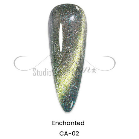 Studio GLAM Enchanted 02 &ndash; Blauw / Zeegroen / Goud