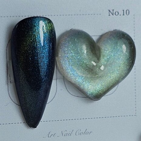 Studio GLAM Twilight Cat-Eye 10 – Petrol/Groen