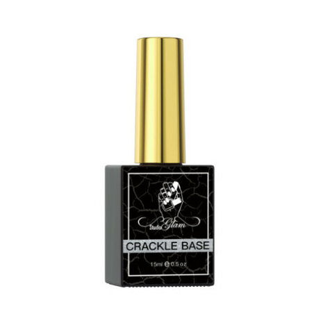 Studio Glam Crackle base polish Zilver