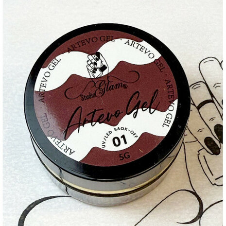 Studio Glam Artevo Gel (12 kleuren)