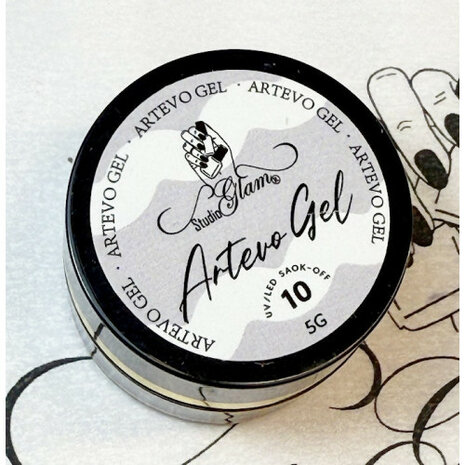 Studio Glam Artevo Gel (12 kleuren)