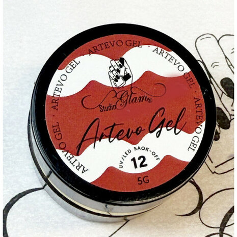 Studio Glam Artevo Gel (12 kleuren)