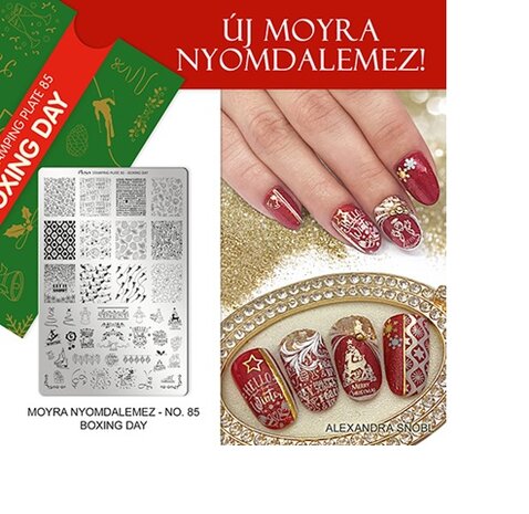 Moyra Stamping Plate 85 Boxing Day