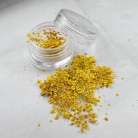 Nail Art Bloemetjes - Geel