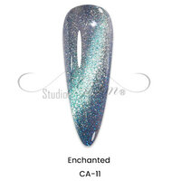 Studio GLAM Enchanted 11 – Sea Green / Gold / Silver